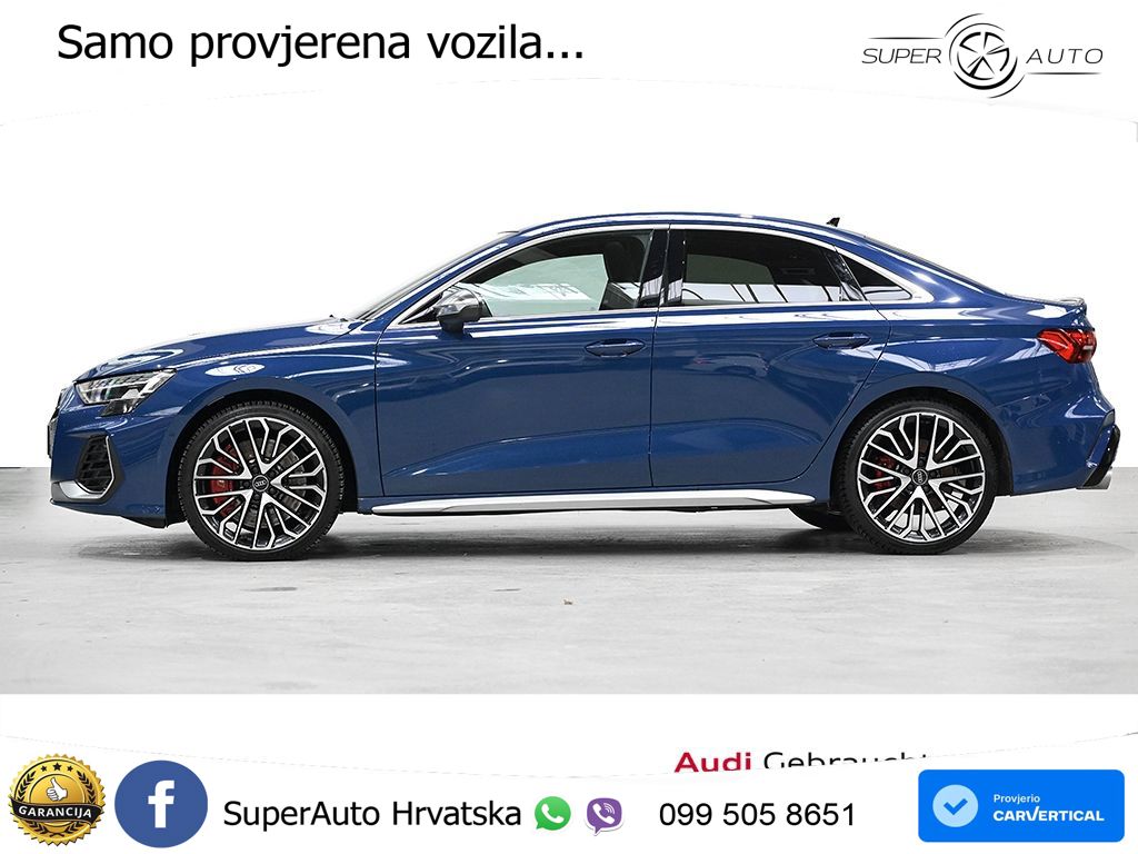 Audi S3 Limuzina 2.0 TFSI (333 KS) quattro S tronic MATRIX+GR SJED+KAM