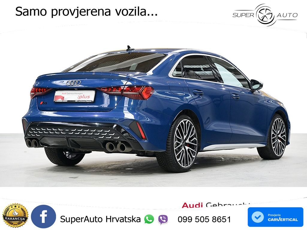 Audi S3 Limuzina 2.0 TFSI (333 KS) quattro S tronic MATRIX+GR SJED+KAM
