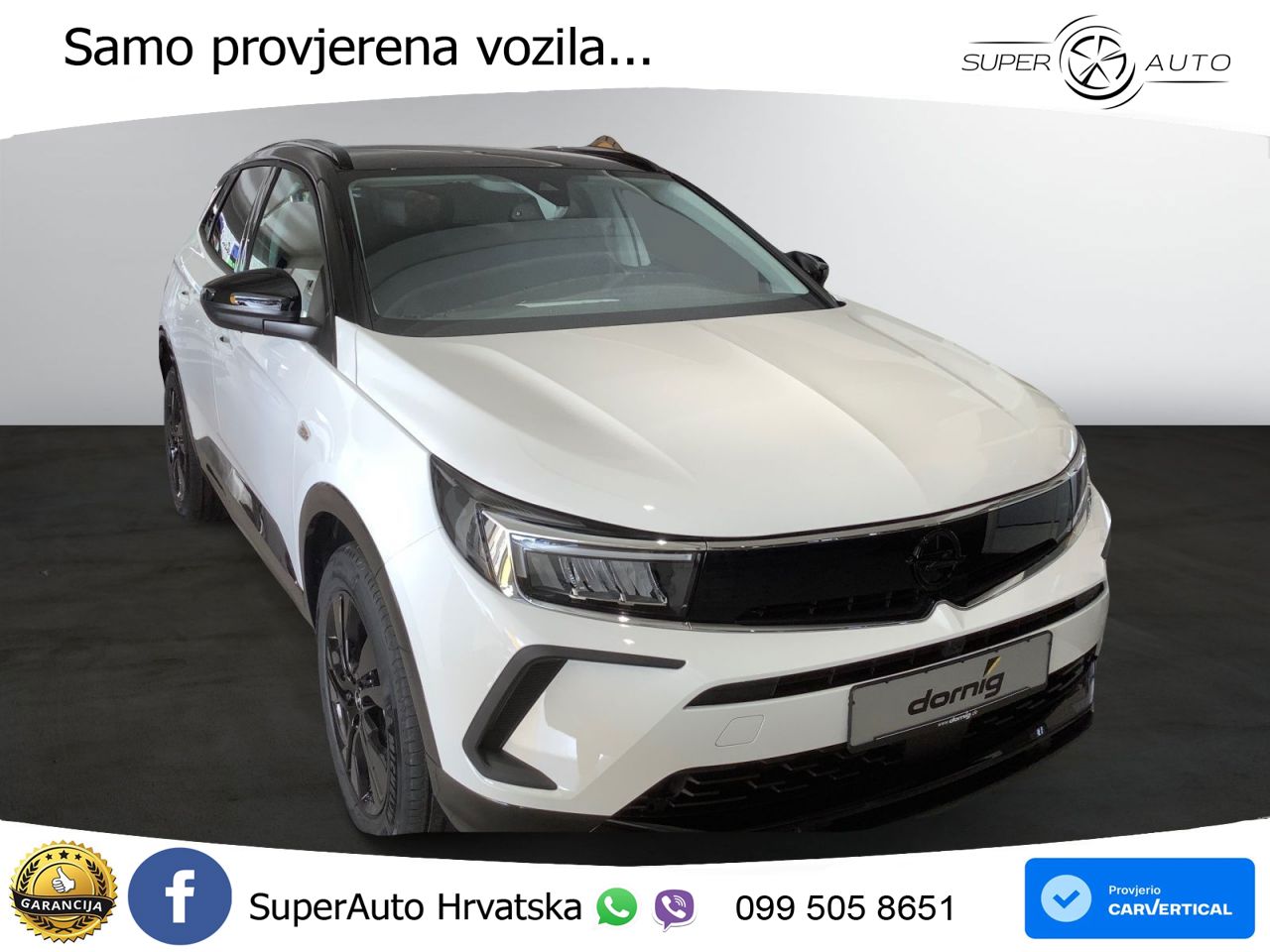 Opel Grandland 1.2i Turbo (130 KS) Automatic GS LED+GR SJED+ACC