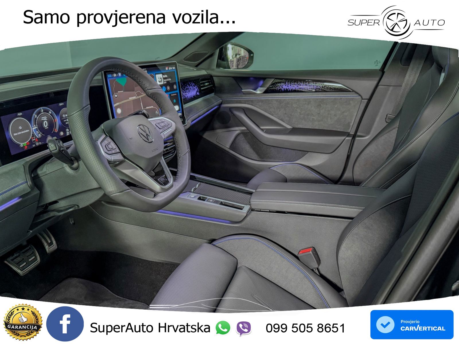 Volkswagen Passat Variant 2.0 TDI (193 KS) 4MOTION DSG R-Line LED+GR SJED+ACC