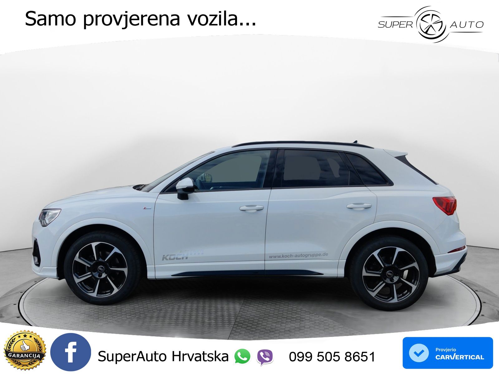 Audi Q3 35 TFSI (150 KS) S tronic S line LED+GR SJED+ACC
