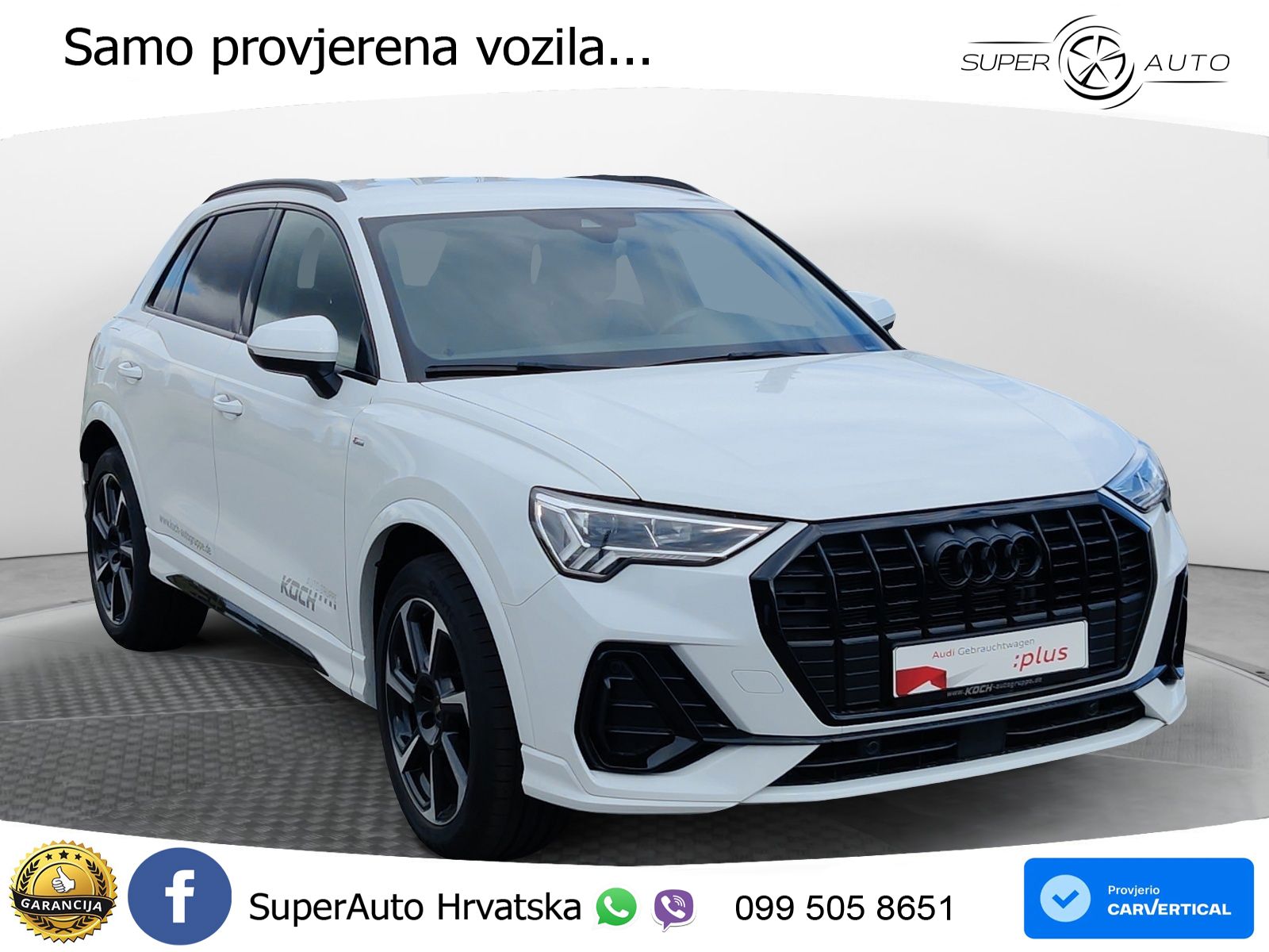Audi Q3 35 TFSI (150 KS) S tronic S line LED+GR SJED+ACC