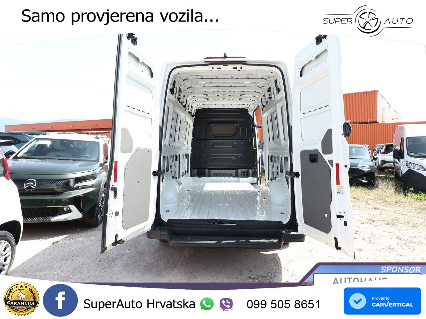 Volkswagen Crafter 35 L4H3 3S Temp Kam AppCo UVP-49%* 140 KS