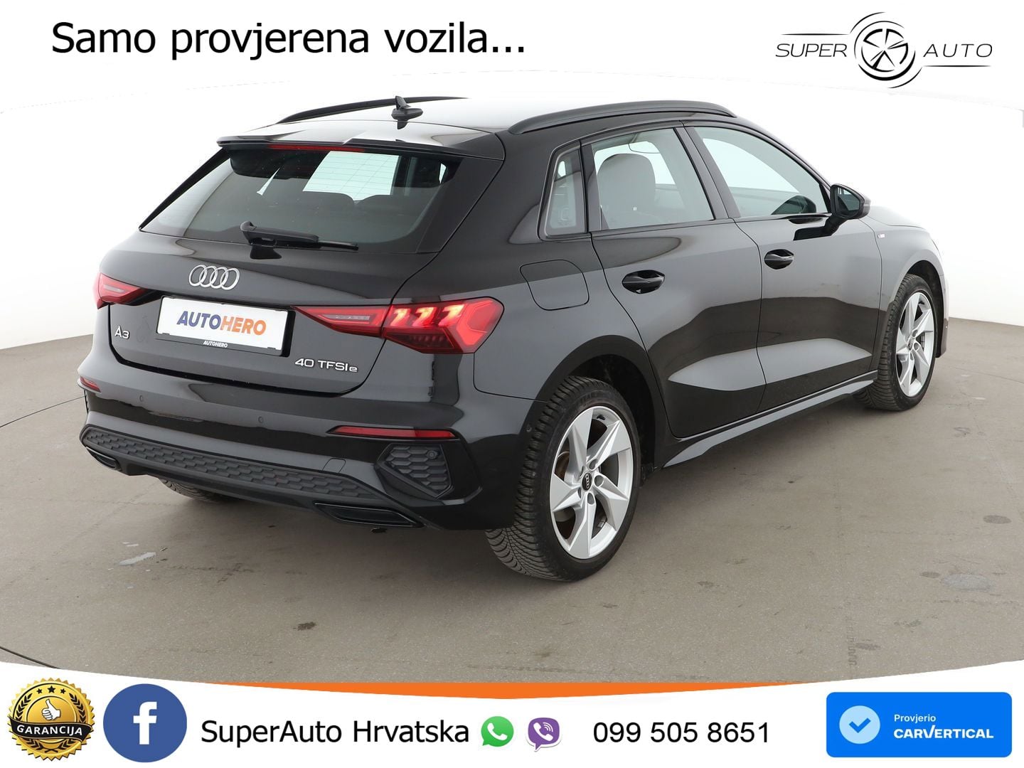 Audi A3 40 TFSIe (204 KS) S tronic S line LED+GR SJED+ACC