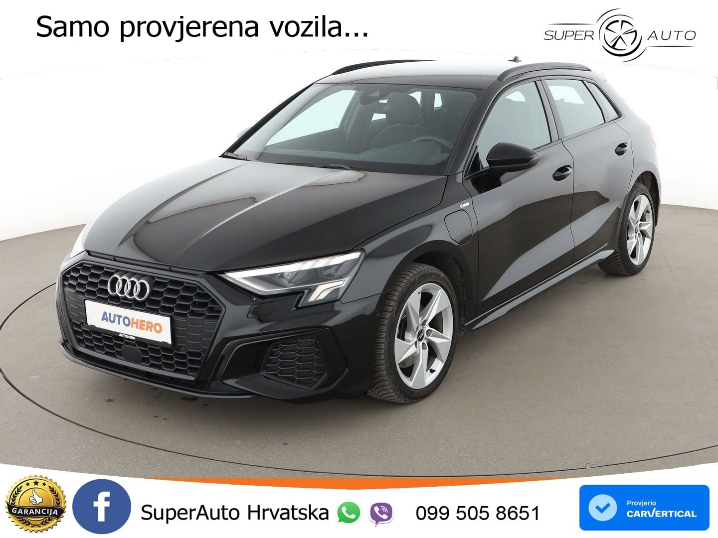 Audi A3 40 TFSIe (204 KS) S tronic S line LED+GR SJED+ACC