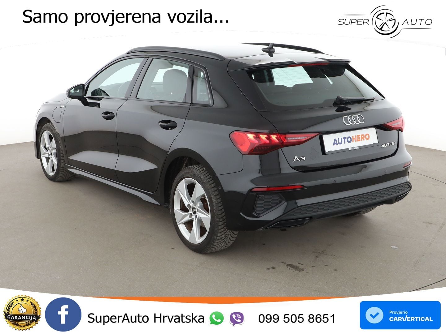 Audi A3 40 TFSIe (204 KS) S tronic S line LED+GR SJED+ACC
