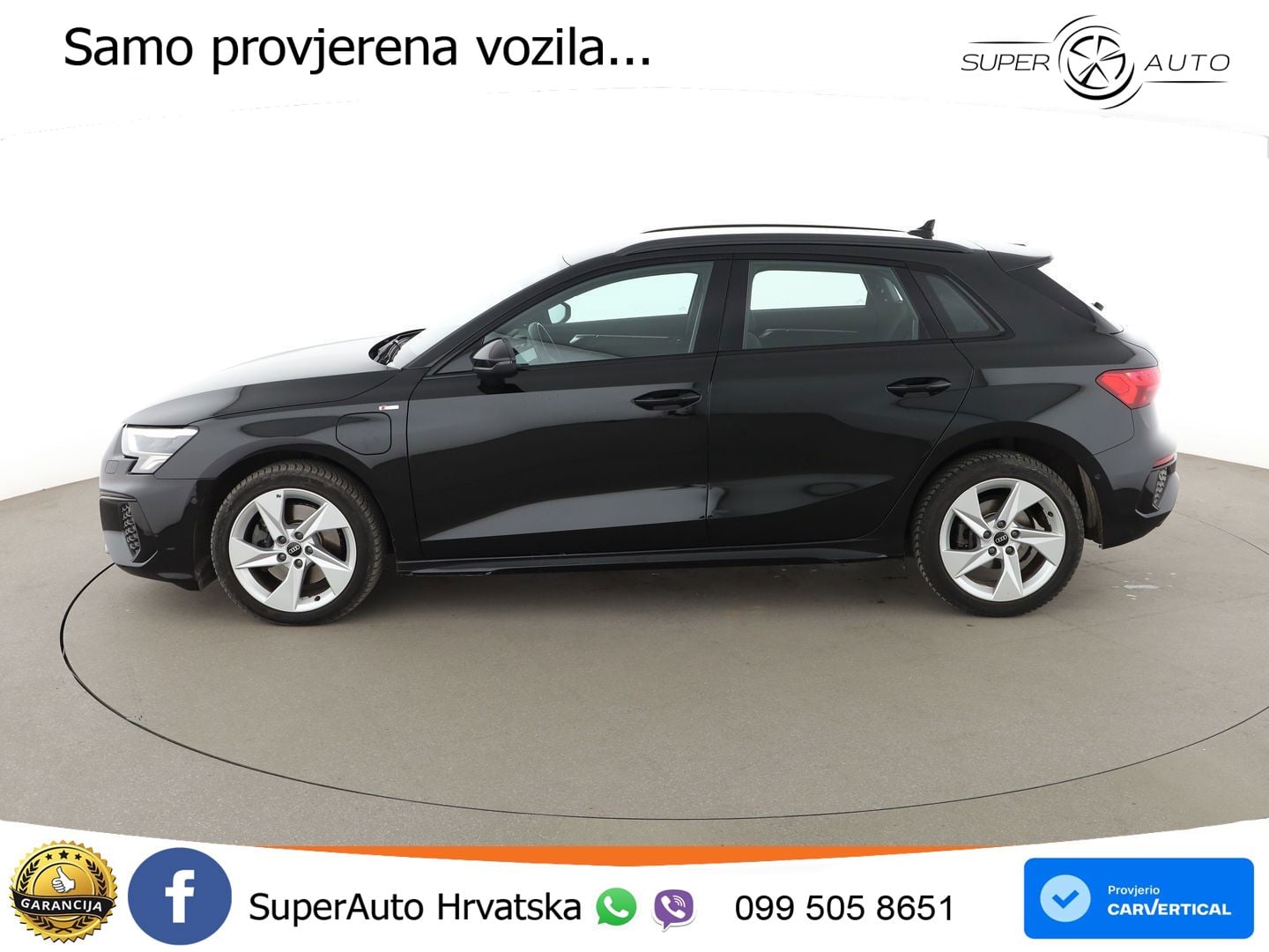 Audi A3 40 TFSIe (204 KS) S tronic S line LED+GR SJED+ACC