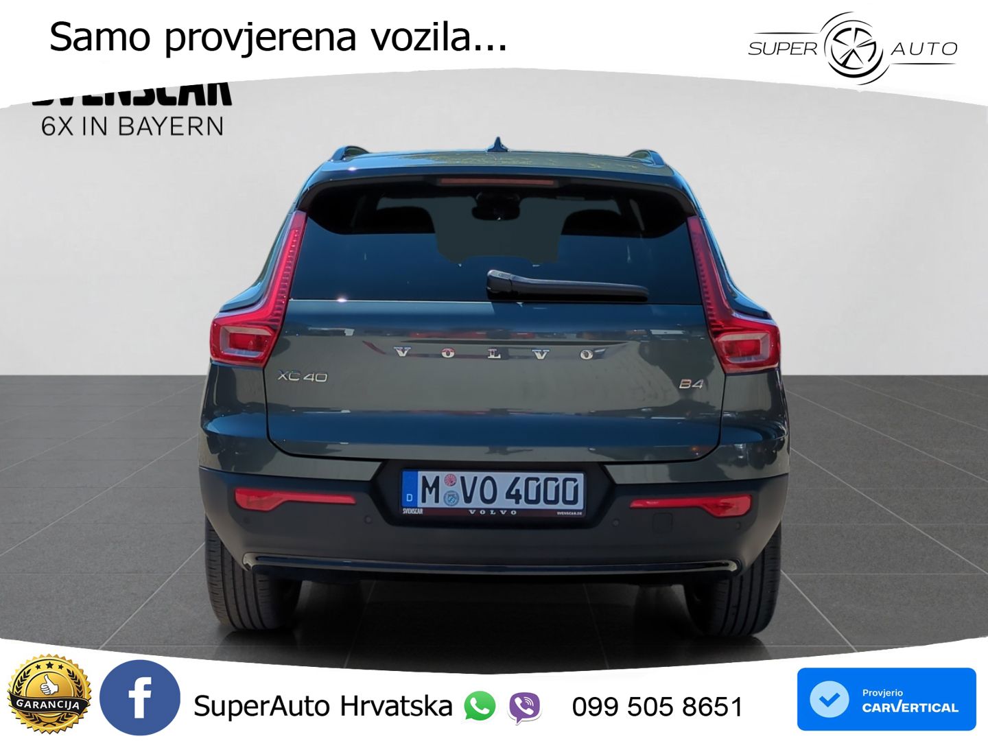 Volvo XC40 2.0 B4 197 KS Automatic LED+GR SJED+ACC