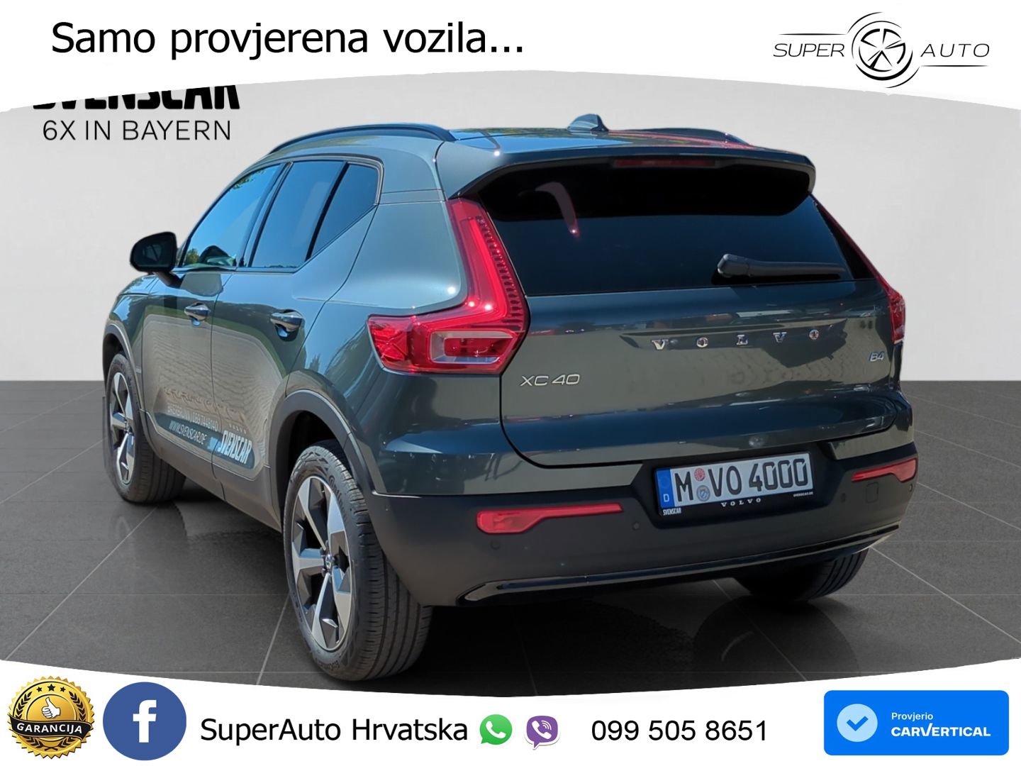 Volvo XC40 2.0 B4 197 KS Automatic LED+GR SJED+ACC