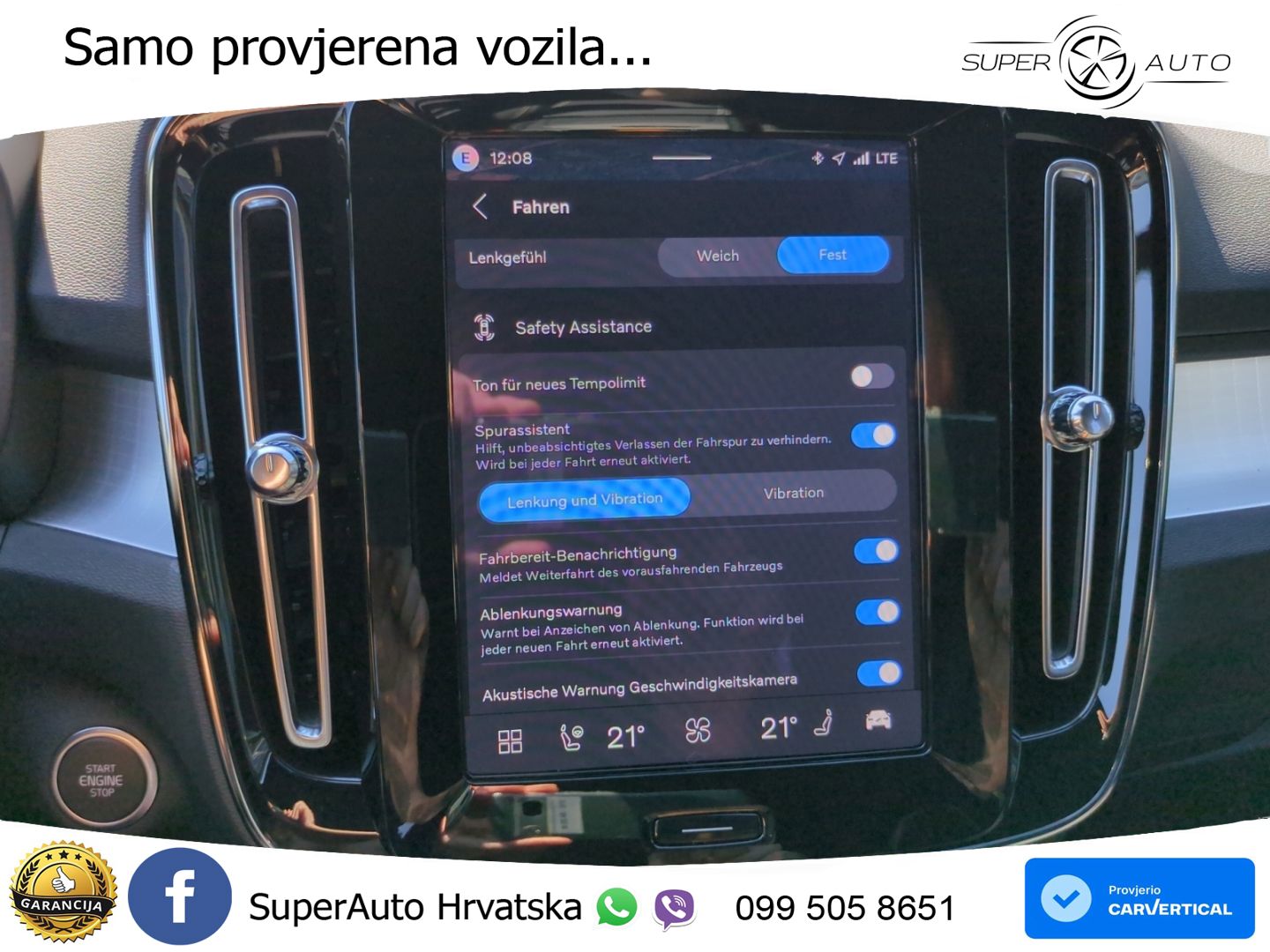 Volvo XC40 2.0 B4 197 KS Automatic LED+GR SJED+ACC