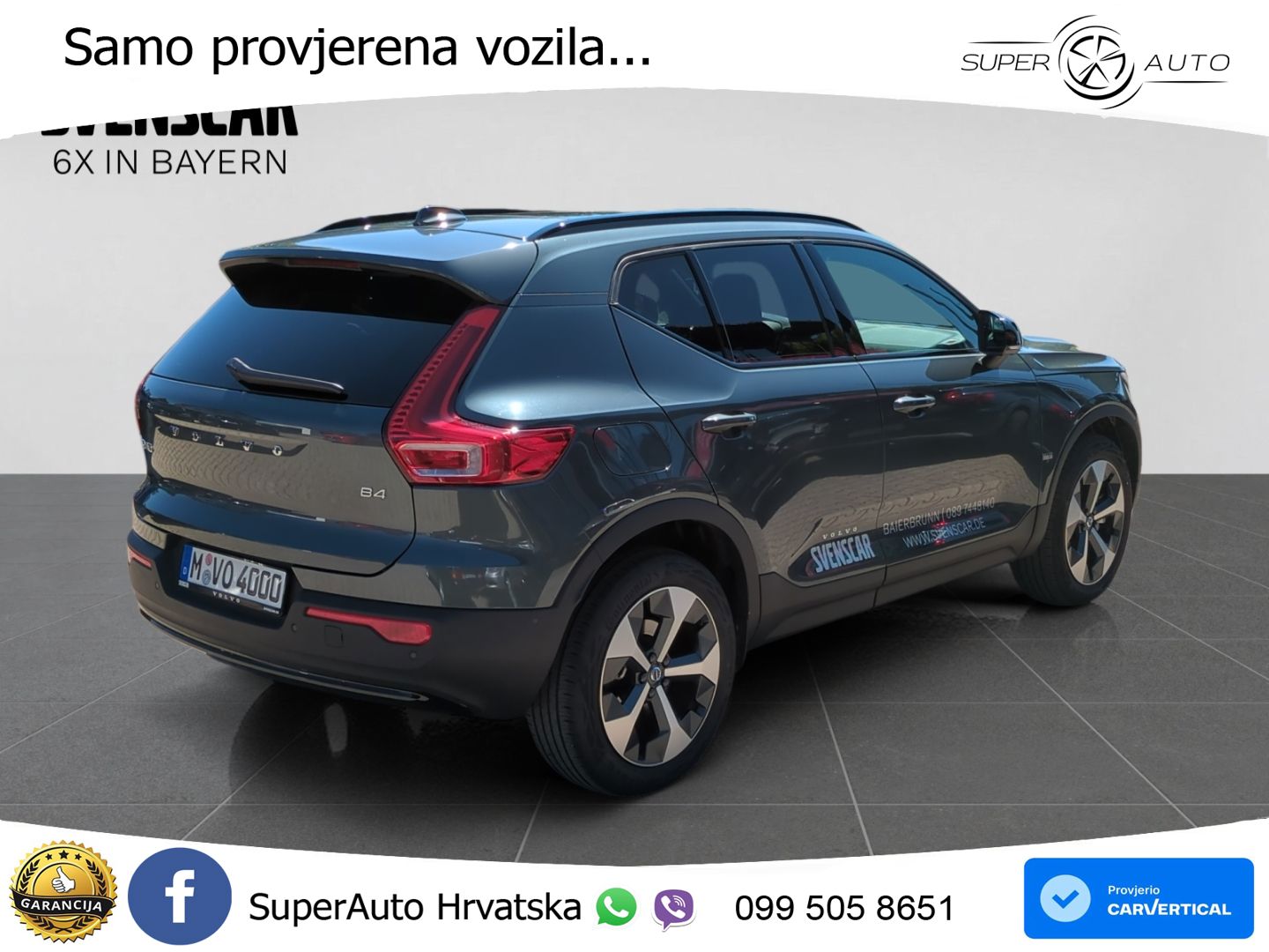 Volvo XC40 2.0 B4 197 KS Automatic LED+GR SJED+ACC