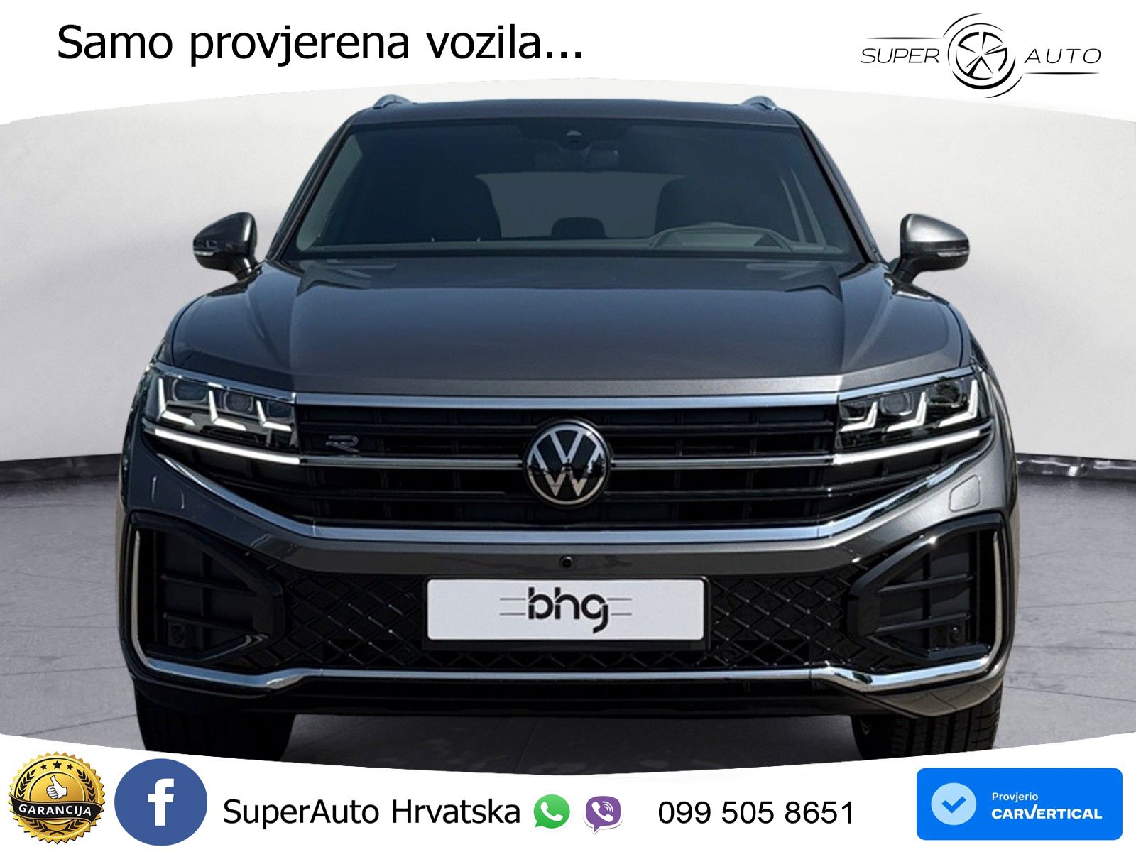 Volkswagen Touareg 3.0 V6 TDI (286 KS) 4MOTION Tiptronic ZRAČNI+ACC+GR SJED+KAM+PANO