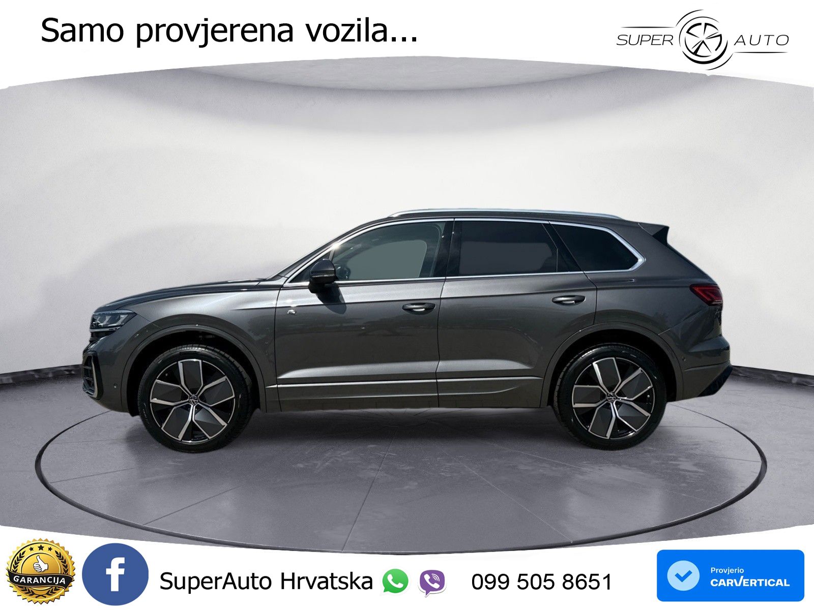 Volkswagen Touareg 3.0 V6 TDI (286 KS) 4MOTION Tiptronic ZRAČNI+ACC+GR SJED+KAM+PANO