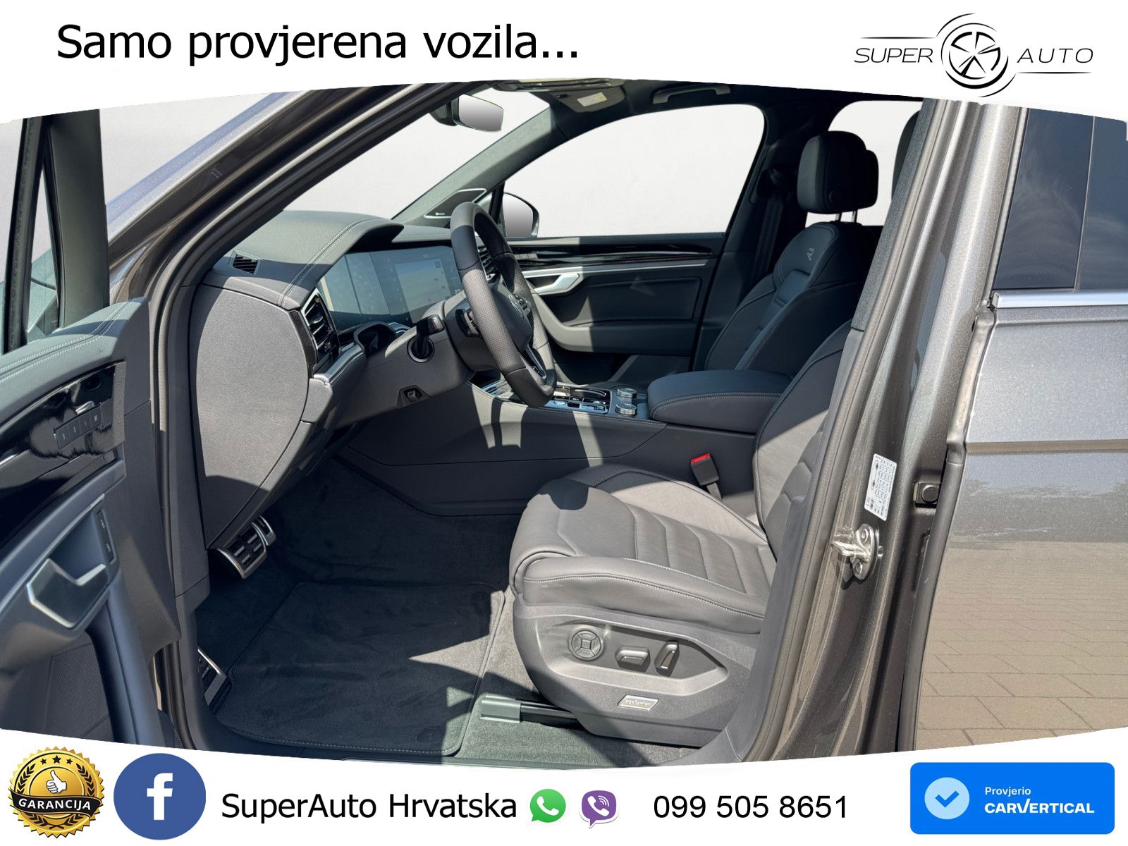 Volkswagen Touareg 3.0 V6 TDI (286 KS) 4MOTION Tiptronic ZRAČNI+ACC+GR SJED+KAM+PANO