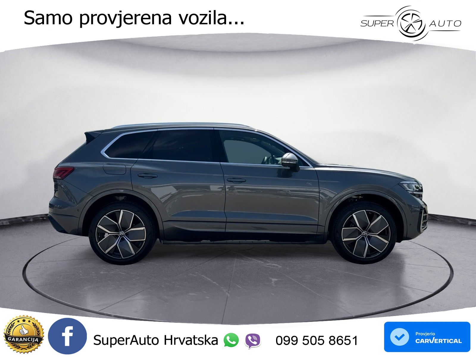 Volkswagen Touareg 3.0 V6 TDI (286 KS) 4MOTION Tiptronic ZRAČNI+ACC+GR SJED+KAM+PANO