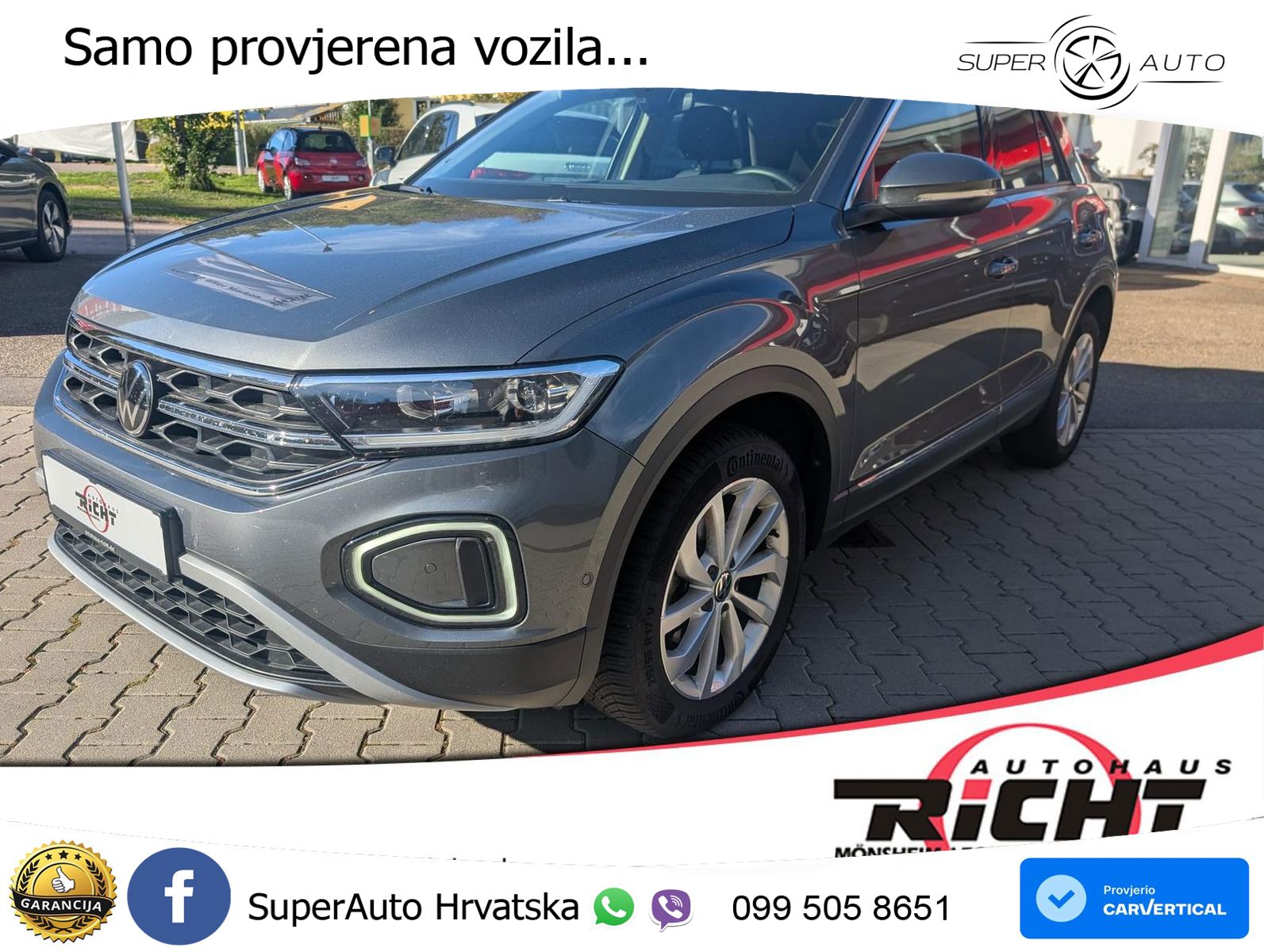 Volkswagen T-Roc I 1.5 TSI (150 KS) DSG LED+GR SJED+ACC