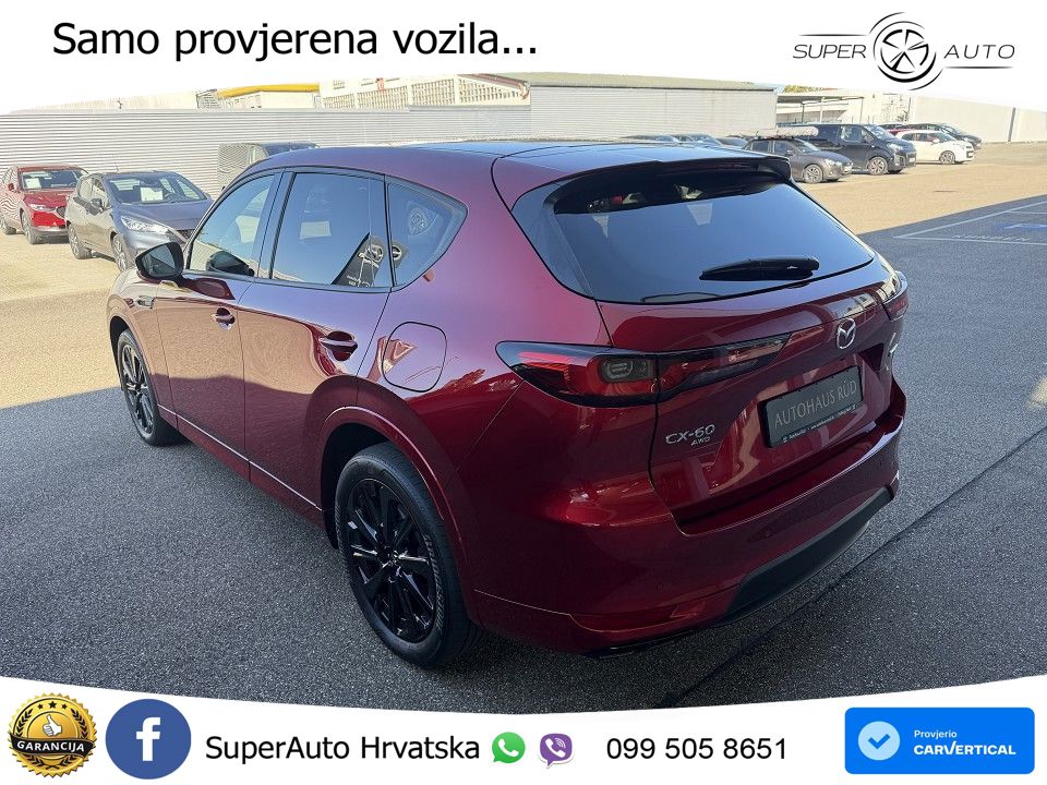 Mazda CX-60 2.5 e-Skyactiv (328 KS) AWD Automatic MATRIX+GR SJED+KAM