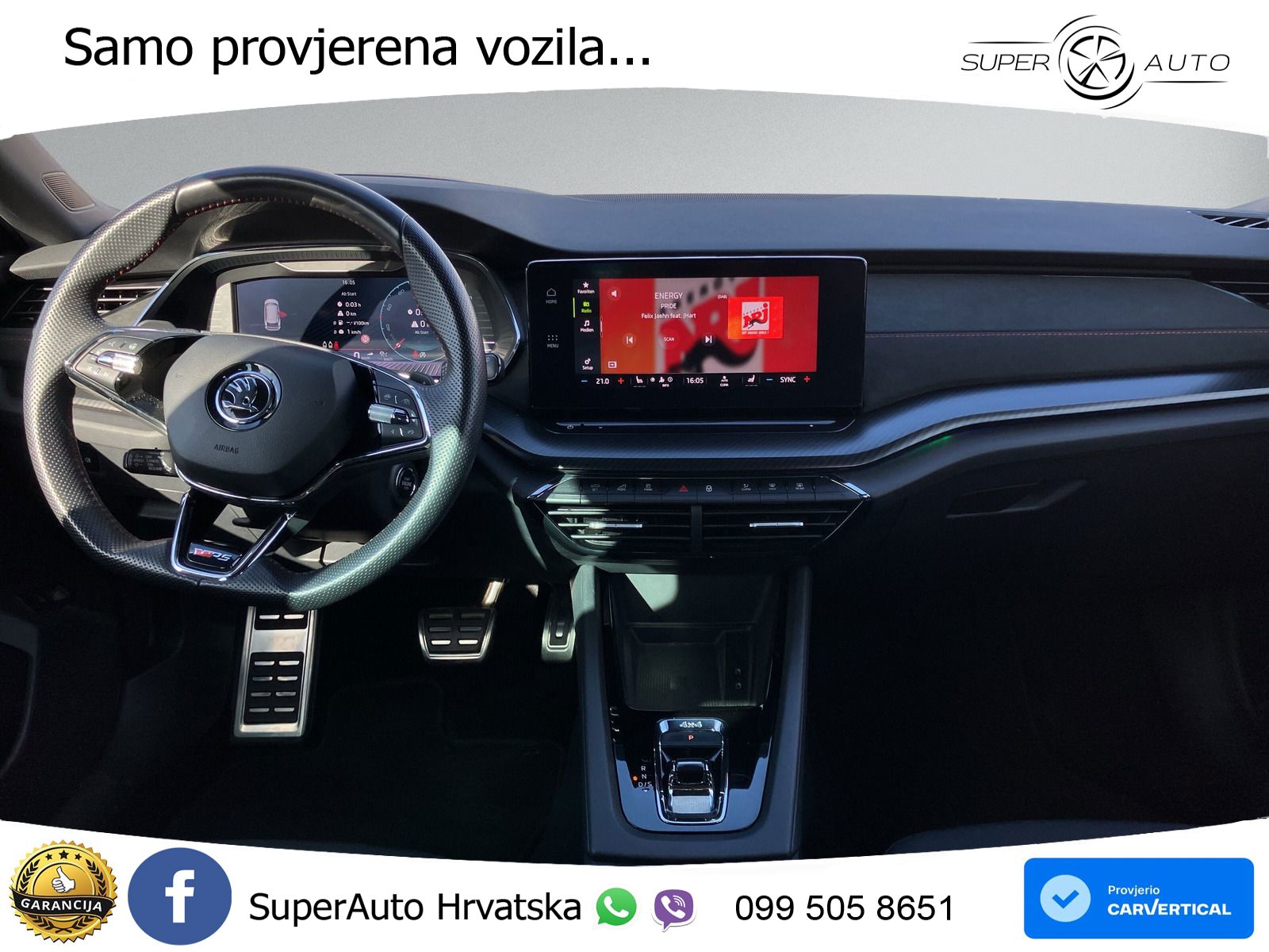 Škoda Octavia Combi RS 2.0 TDI (200 KS) 4x4 DSG LED+GR SJED+ACC