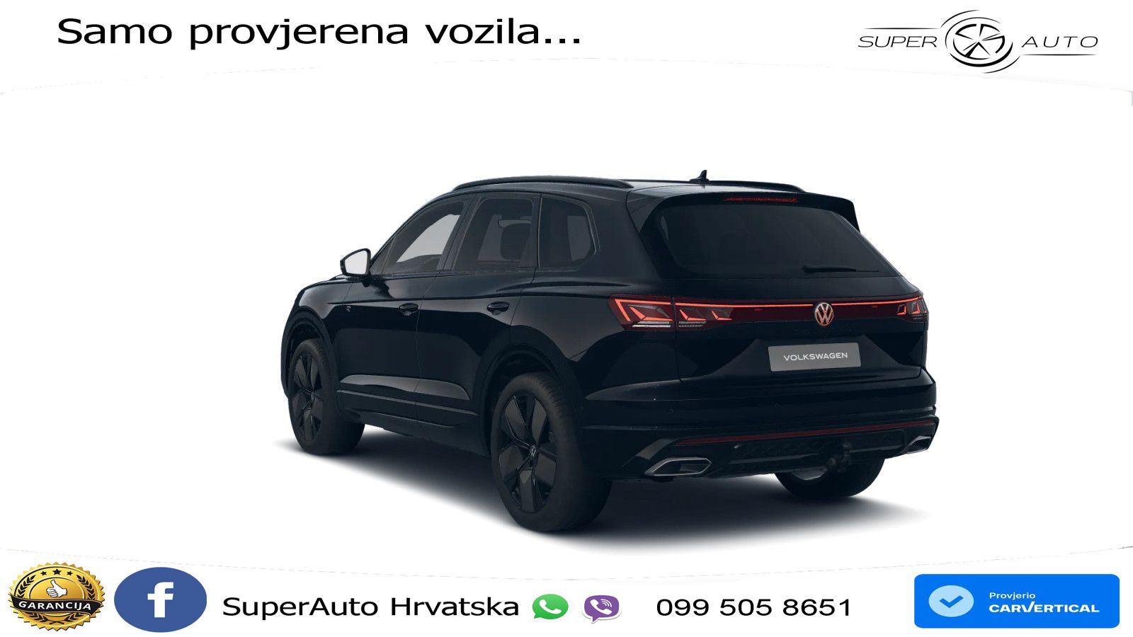 Volkswagen Touareg 3.0 V6 TDI (286 KS) 4MOTION Tiptronic ZRAČNI+ACC+GR SJED+KAM+PANO