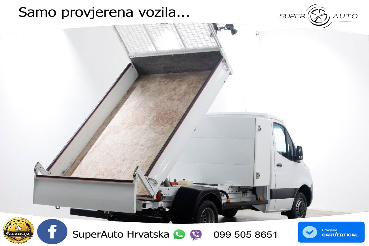 Mercedes-Benz Sprinter 515 CDI 150pk Kipper Airco/Trekhaak 350 150 KS