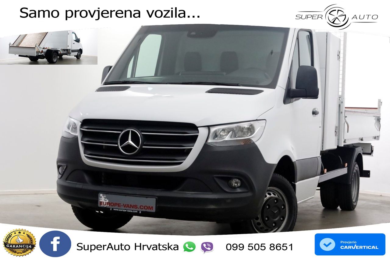 Mercedes-Benz Sprinter 515 CDI 150pk Kipper Airco/Trekhaak 350 150 KS