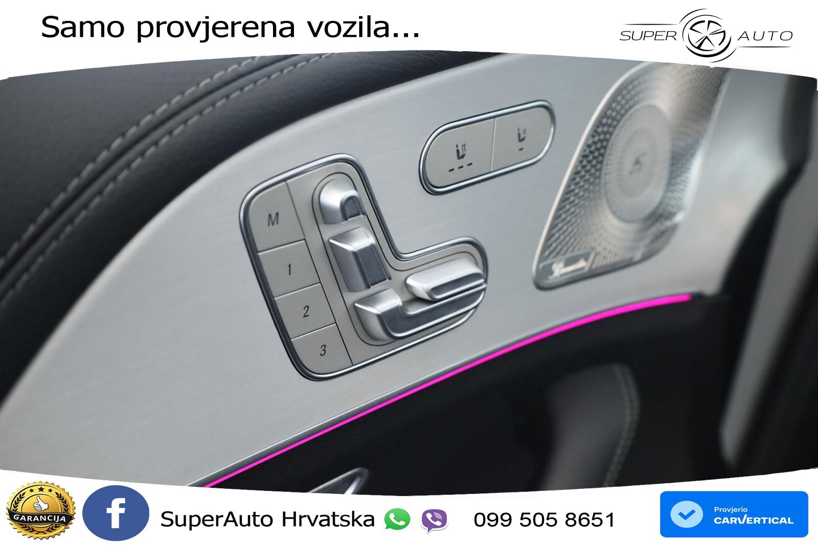Mercedes GLE Coupe 450d (367 KS) EQ Boost 4MATIC 9G-TRONIC AMG ZRAČNI+ACC+GR SJED+KAM+PANO