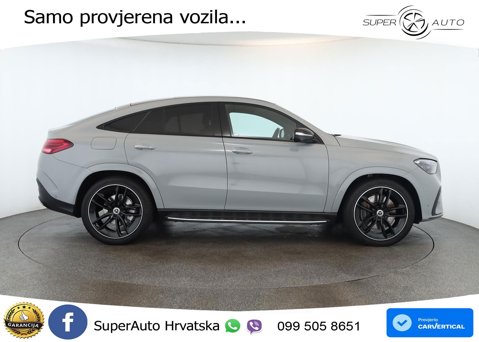 Mercedes GLE Coupe 450d (367 KS) EQ Boost 4MATIC 9G-TRONIC AMG ZRAČNI+ACC+GR SJED+KAM+PANO