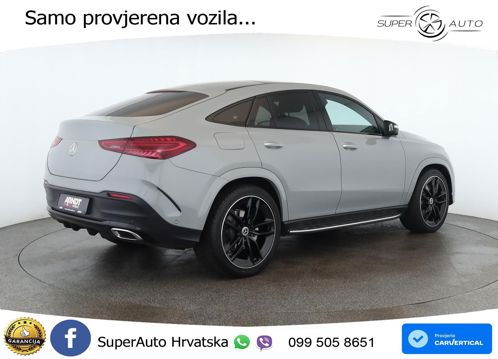 Mercedes GLE Coupe 450d (367 KS) EQ Boost 4MATIC 9G-TRONIC AMG ZRAČNI+ACC+GR SJED+KAM+PANO