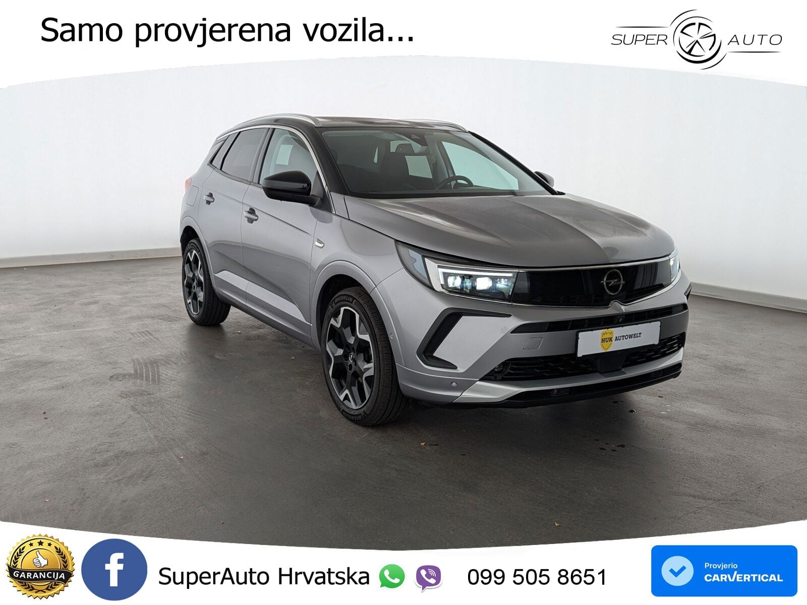Opel Grandland 1.2i Turbo (130 KS) Automatic Ultimate LED+GR SJED+ACC