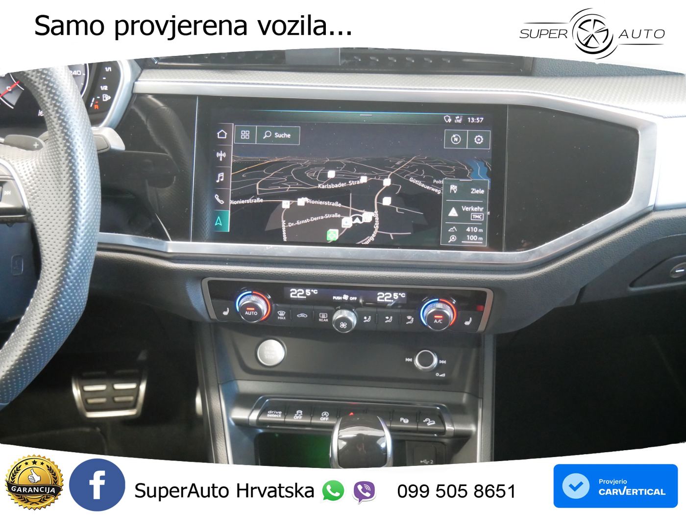 Audi Q3 40 TDI (190 KS) quattro S tronic S line LED+GR SJED+ACC