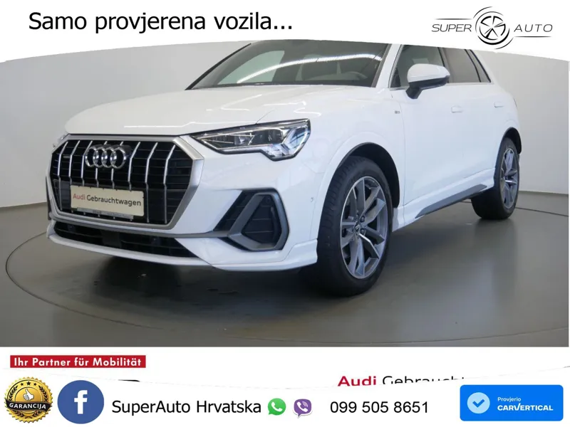 Audi Q3 40 TDI (190 KS) quattro S tronic S line LED+GR SJED+ACC