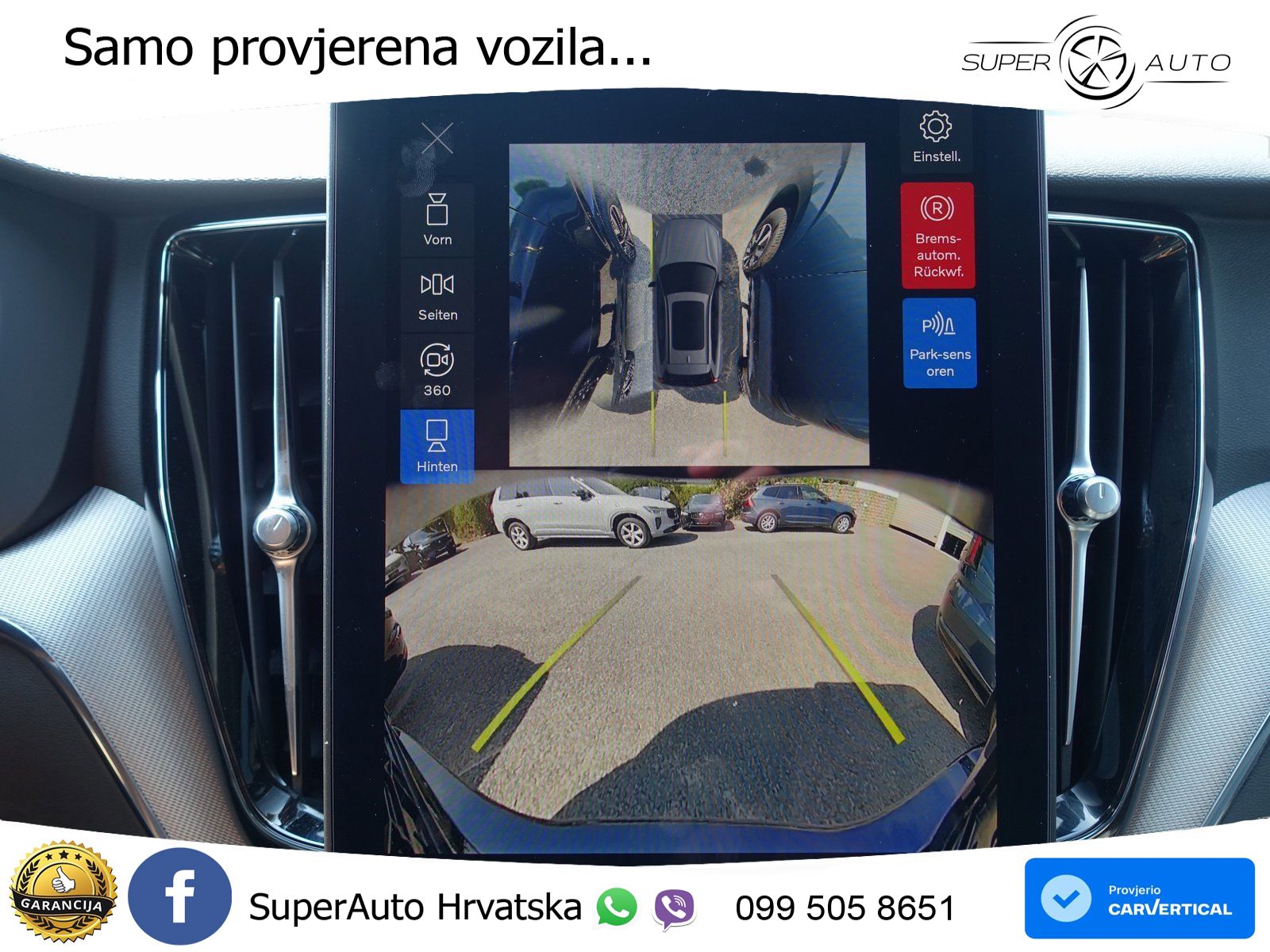 Volvo XC60 B5 Benzin AWD Geartronic ACC+HEAD+4xGR SJED+360+PANO