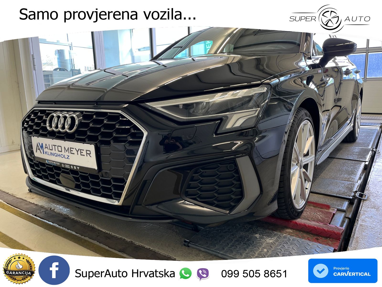 Audi A3 35 TDI (150 KS) S tronic S line LED+GR SJED+ACC