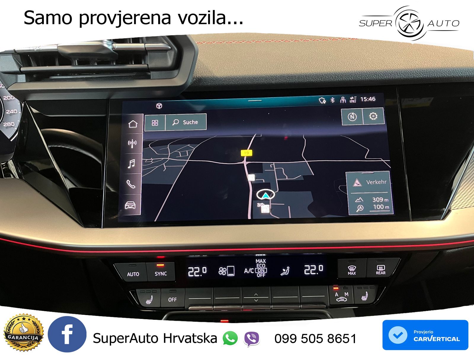 Audi A3 35 TDI (150 KS) S tronic S line LED+GR SJED+ACC