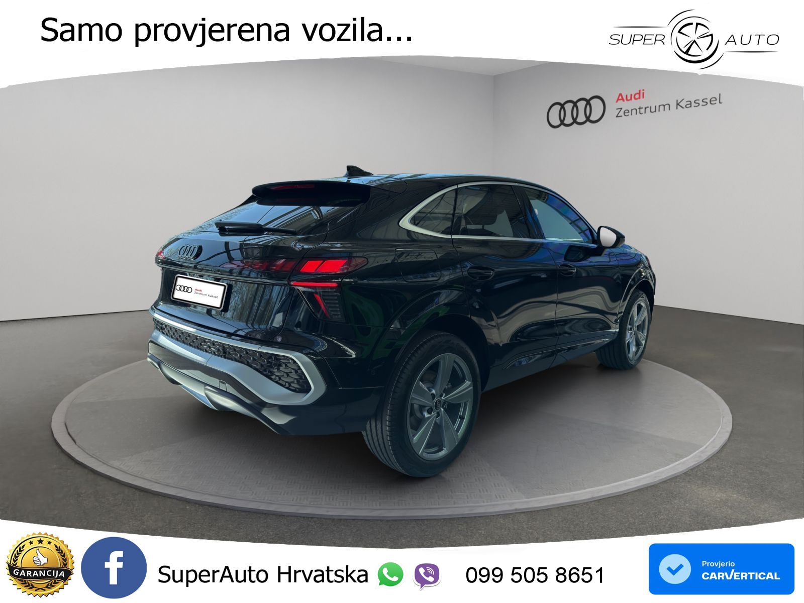 Audi Q3 Sportback 1.5 TFSIe (272 KS) S tronic S line LED+GR SJED+ACC