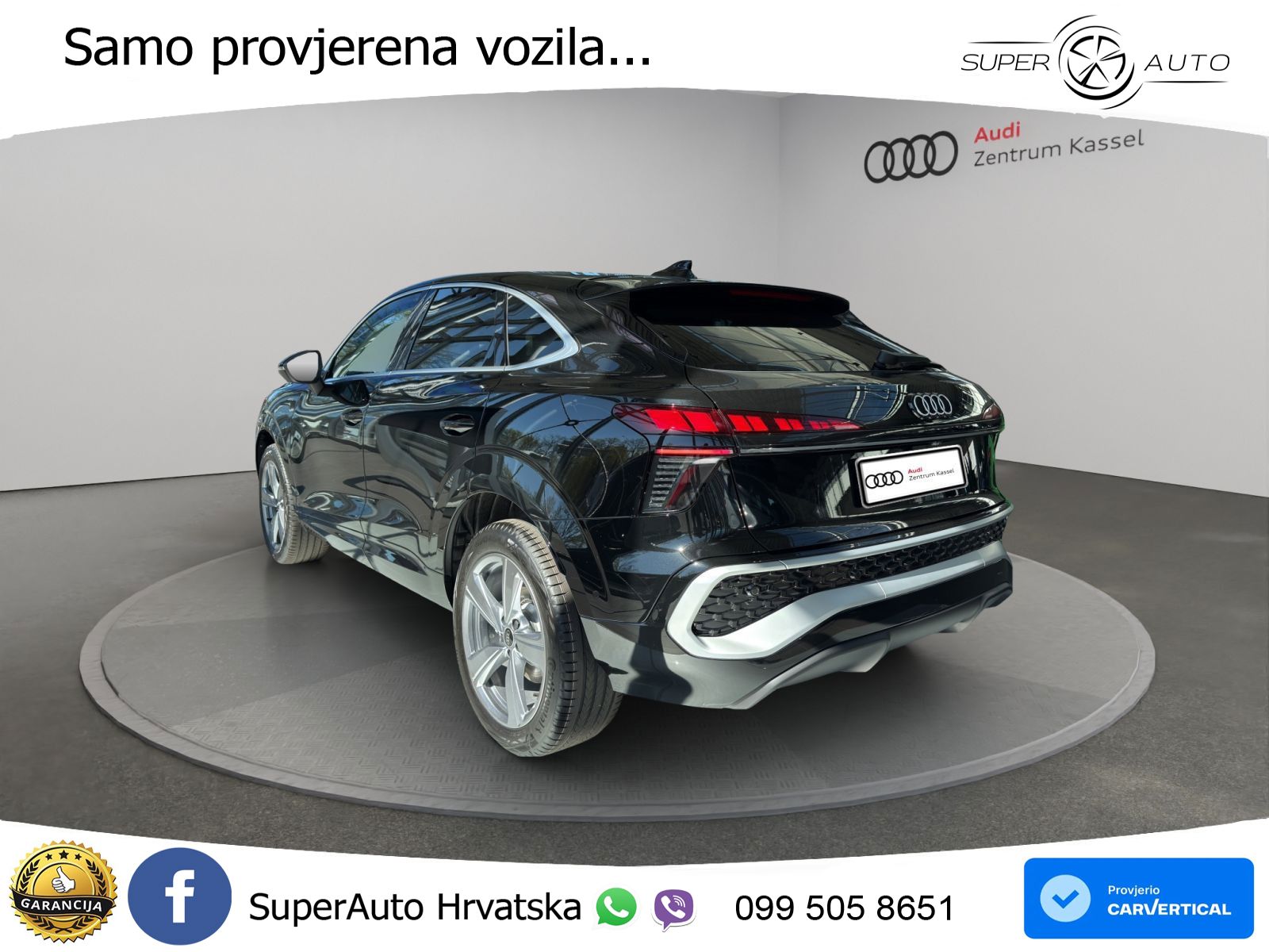 Audi Q3 Sportback 1.5 TFSIe (272 KS) S tronic S line LED+GR SJED+ACC