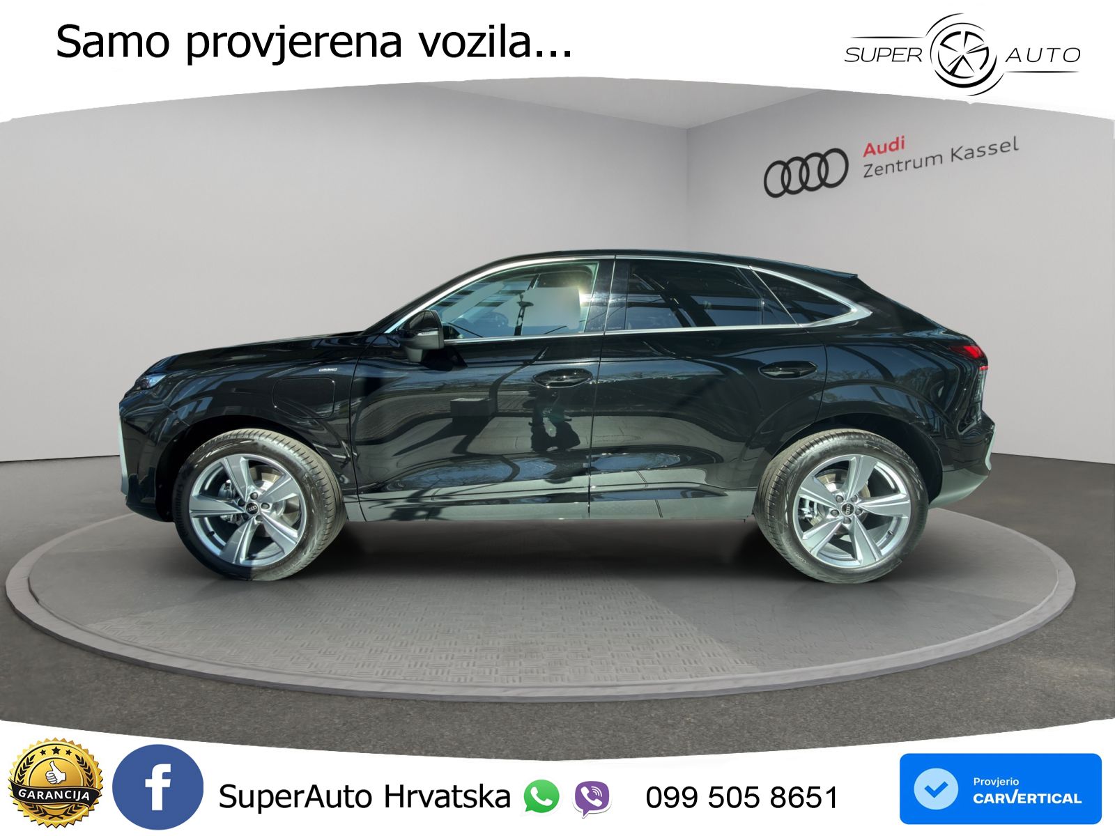 Audi Q3 Sportback 1.5 TFSIe (272 KS) S tronic S line LED+GR SJED+ACC