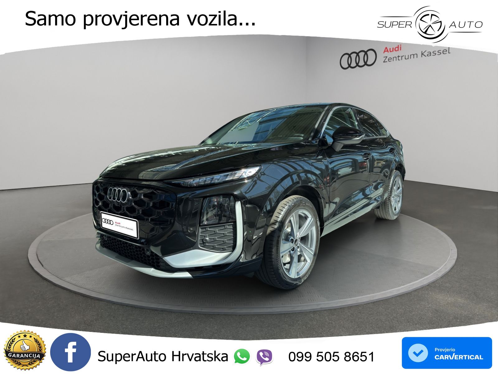 Audi Q3 Sportback 1.5 TFSIe (272 KS) S tronic S line LED+GR SJED+ACC