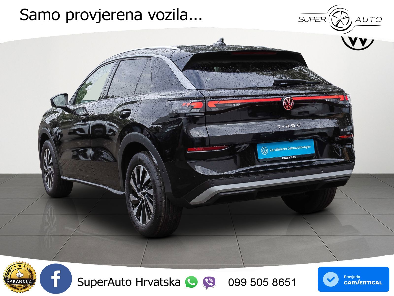 Volkswagen T-Roc II 1.5 eTSI (150 KS)  DSG LED+GR SJED+ACC