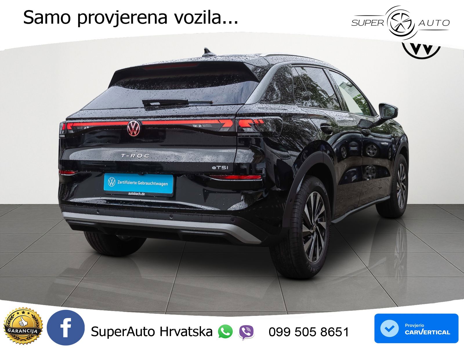 Volkswagen T-Roc II 1.5 eTSI (150 KS)  DSG LED+GR SJED+ACC