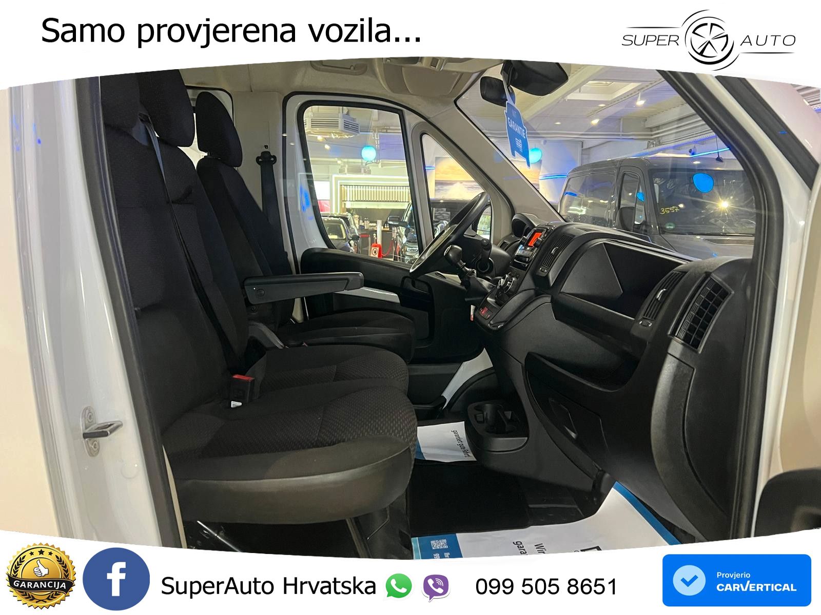 Citroën Jumper Doka Pritsche 7-Sitzer*AHK*Garantie 165 KS