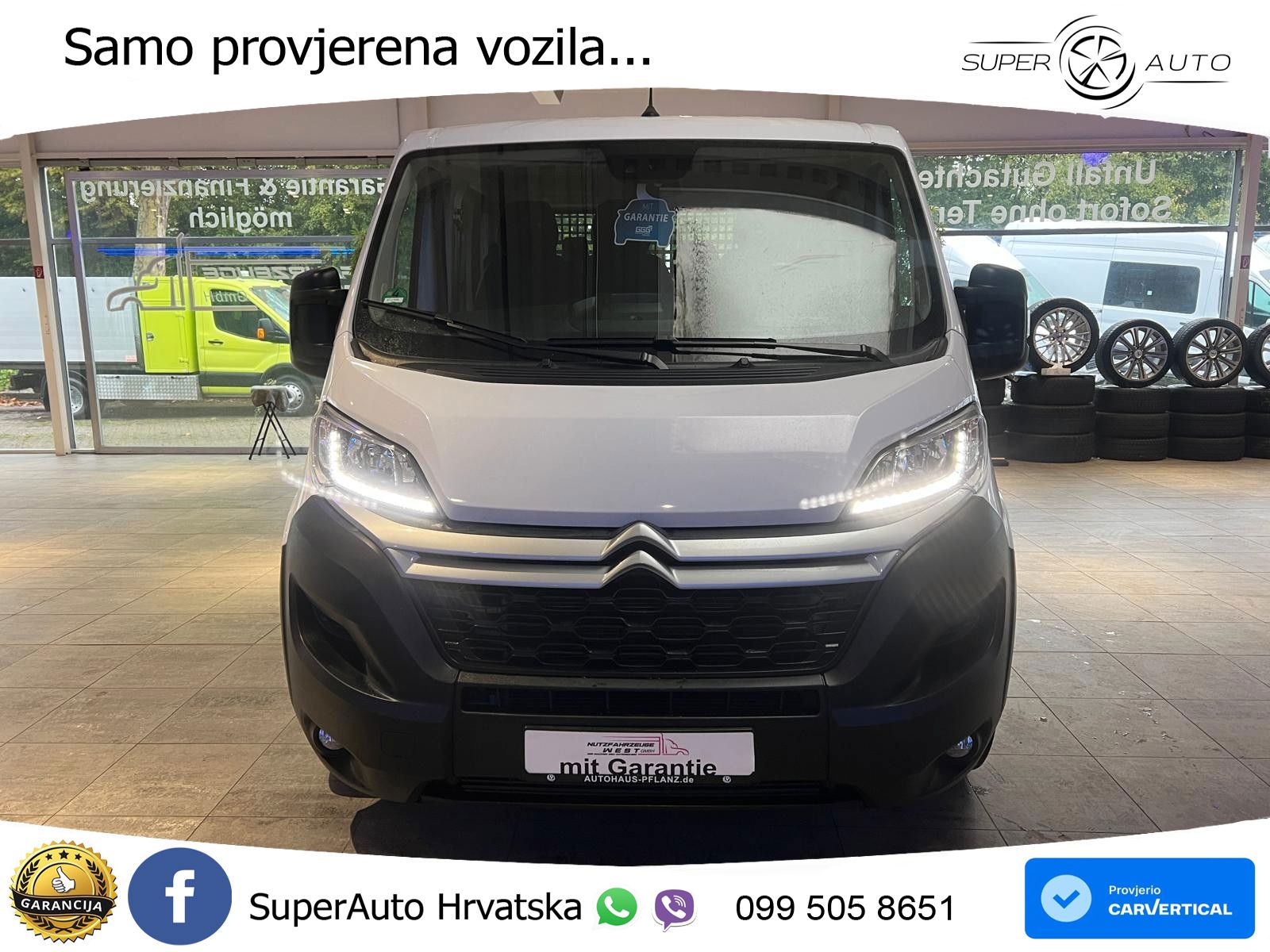 Citroën Jumper Doka Pritsche 7-Sitzer*AHK*Garantie 165 KS