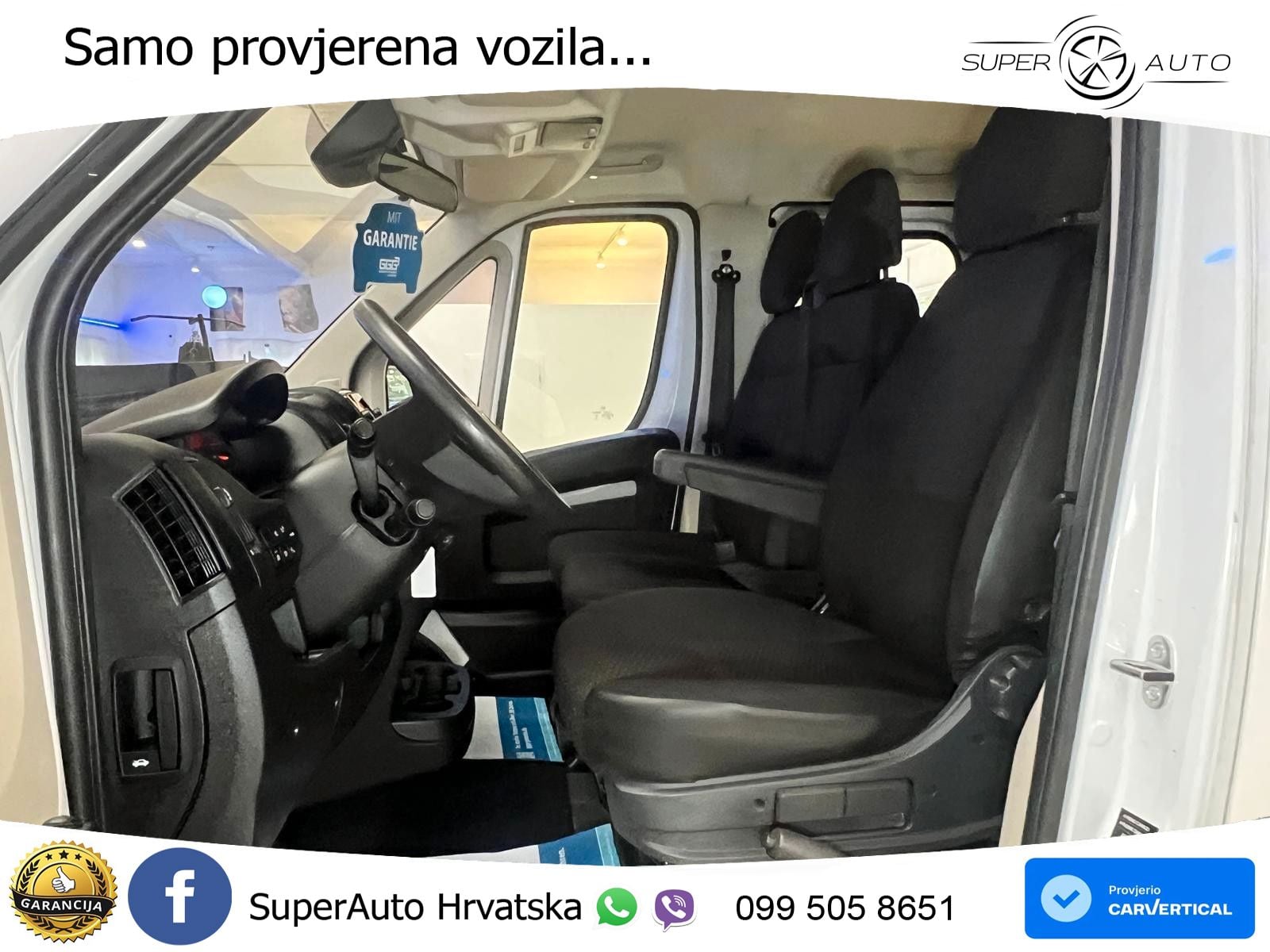 Citroën Jumper Doka Pritsche 7-Sitzer*AHK*Garantie 165 KS