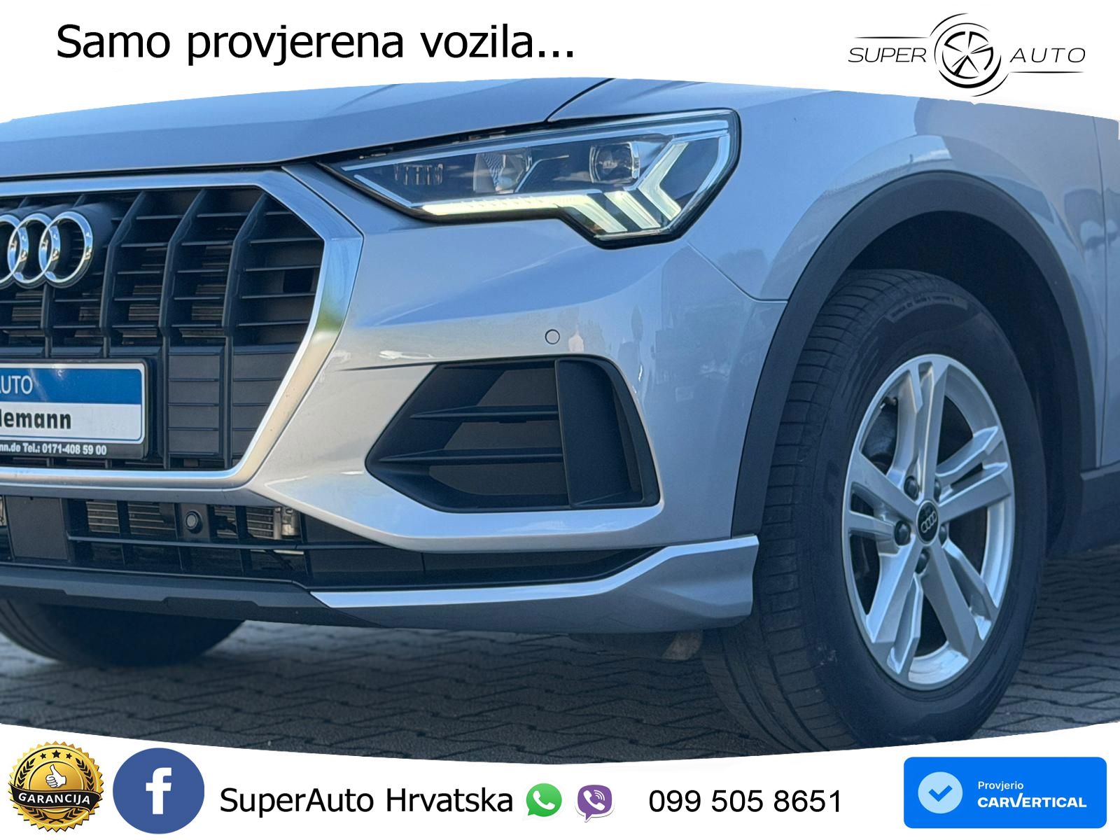 Audi Q3 35 TDI (150 KS) quattro S tronic S line LED+ACC