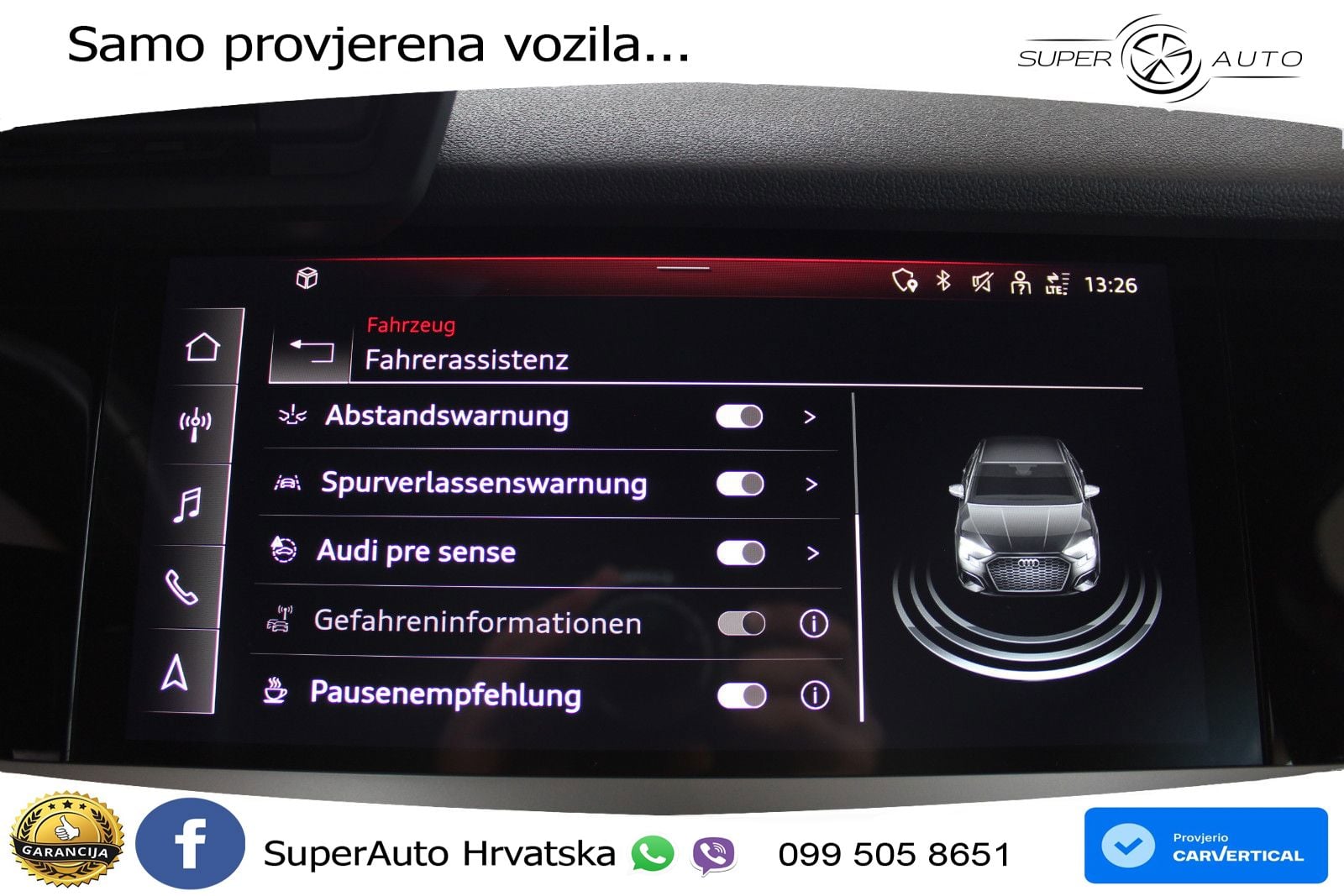 Audi S3 Limuzina 2.0 TFSI (310 KS) quattro S tronic LED+GR SJED+ACC