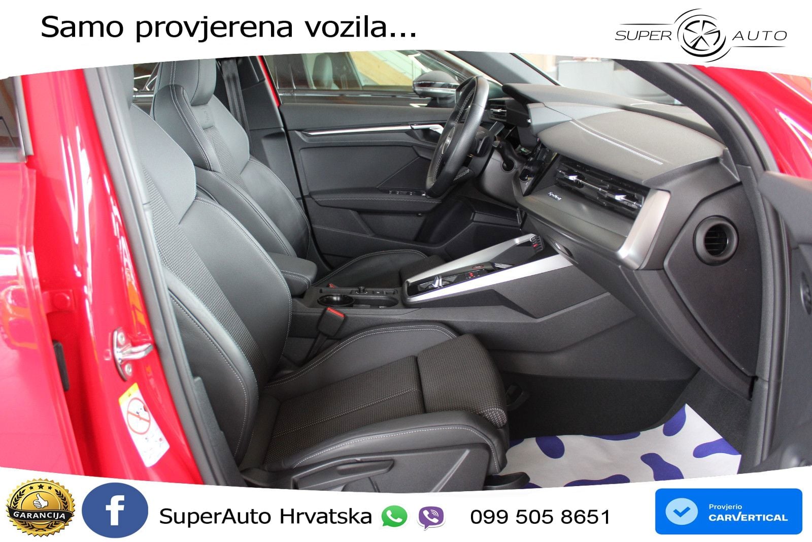 Audi S3 Limuzina 2.0 TFSI (310 KS) quattro S tronic LED+GR SJED+ACC