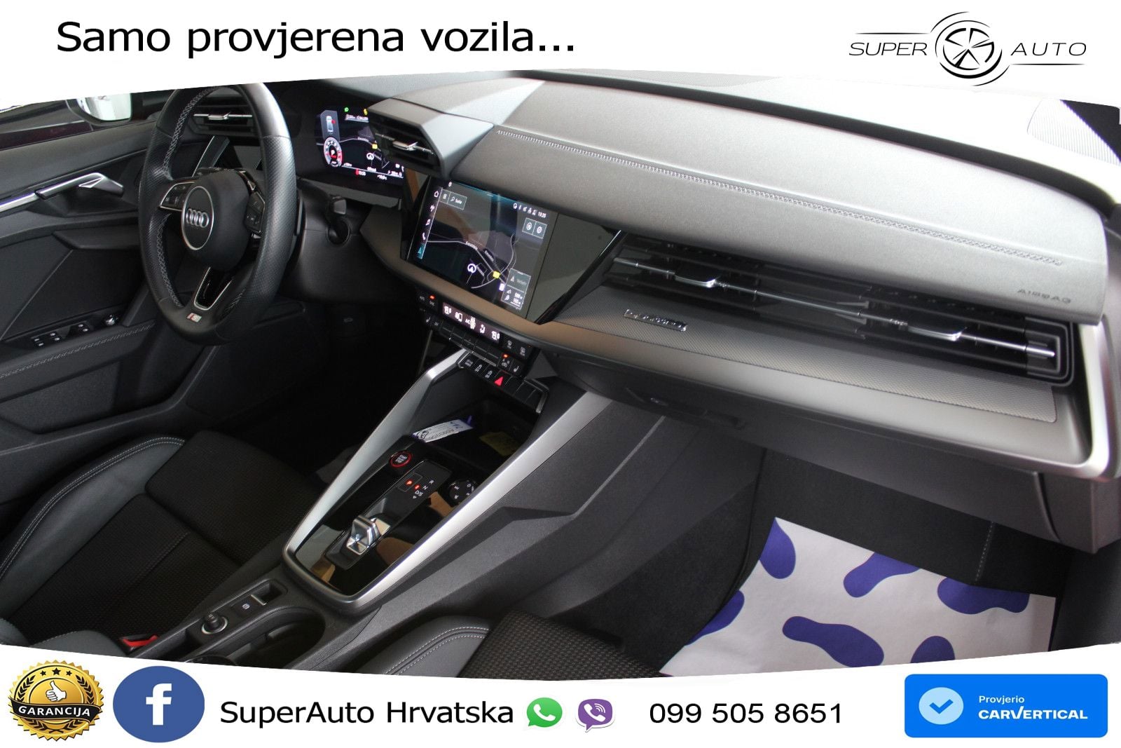 Audi S3 Limuzina 2.0 TFSI (310 KS) quattro S tronic LED+GR SJED+ACC