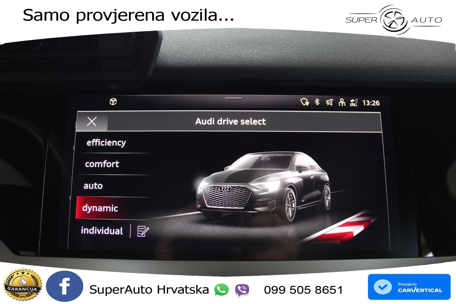 Audi S3 Limuzina 2.0 TFSI (310 KS) quattro S tronic LED+GR SJED+ACC