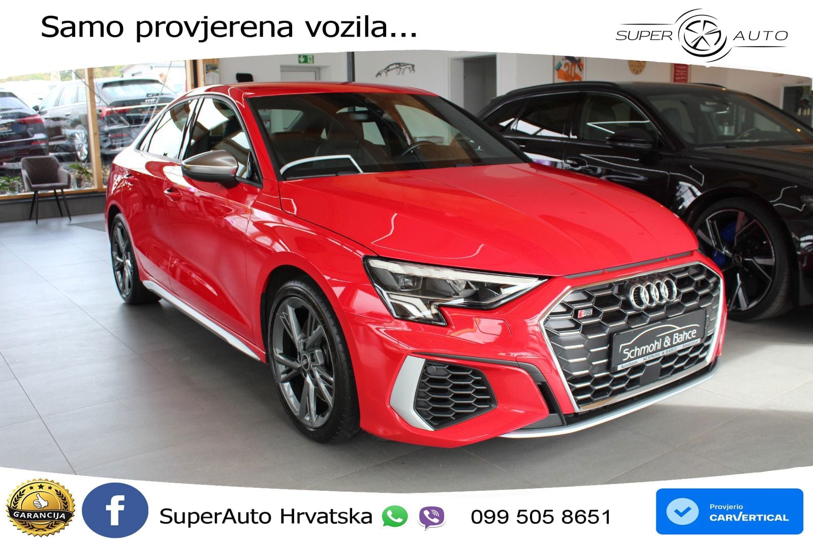 Audi S3 Limuzina 2.0 TFSI (310 KS) quattro S tronic LED+GR SJED+ACC