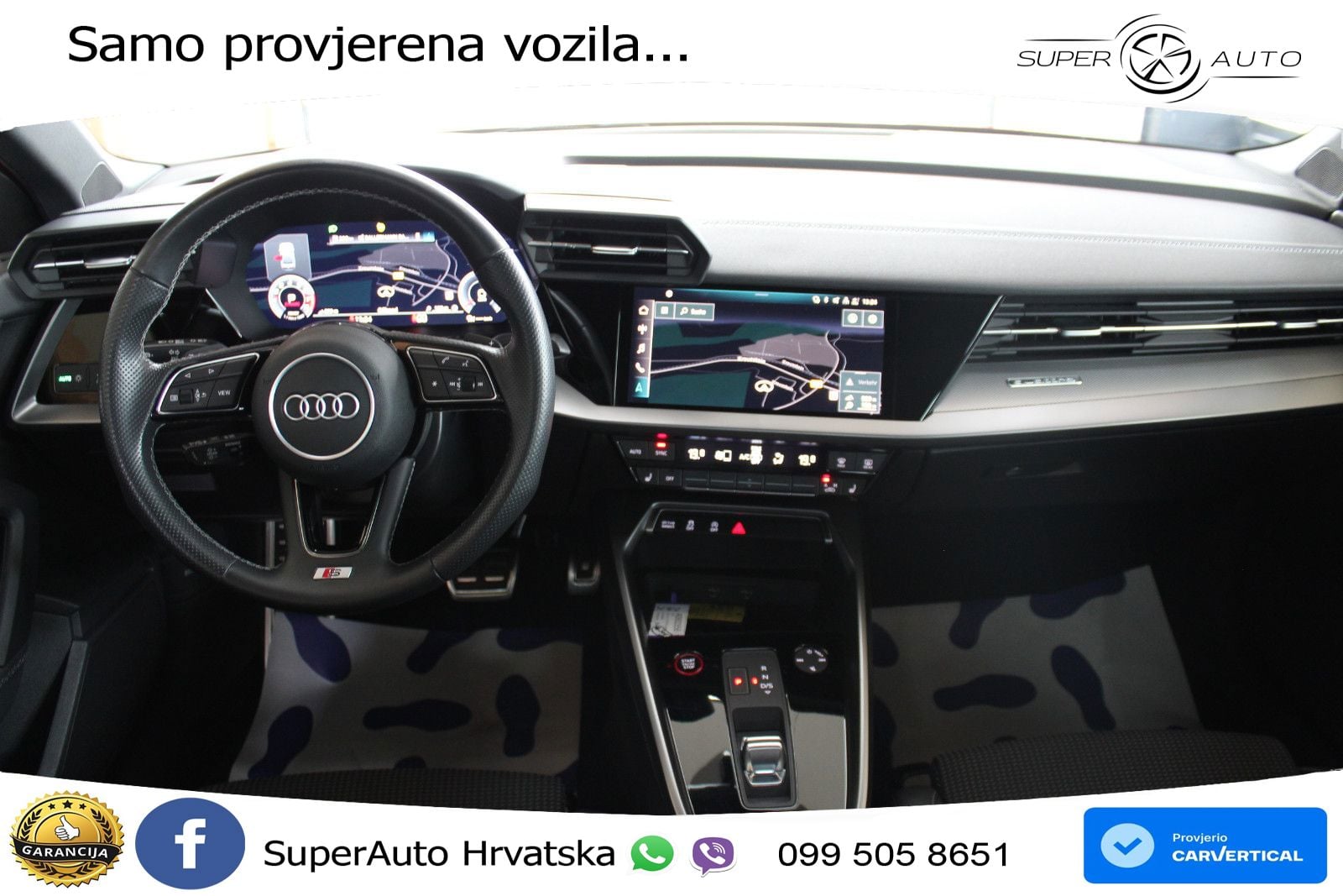 Audi S3 Limuzina 2.0 TFSI (310 KS) quattro S tronic LED+GR SJED+ACC